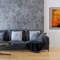 Co na ścianę do nowoczesnego salonu?